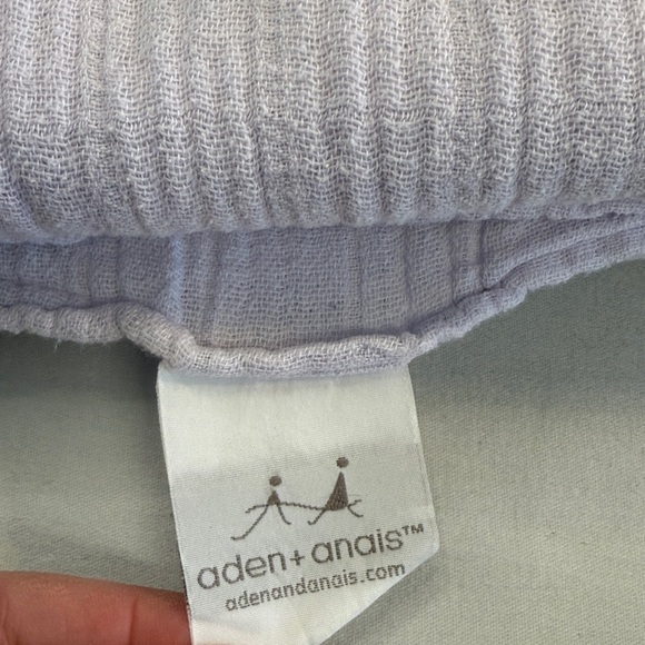 Aden + Anais - Set of 3 Lavender Muslin Blankets - Picture 3 of 5